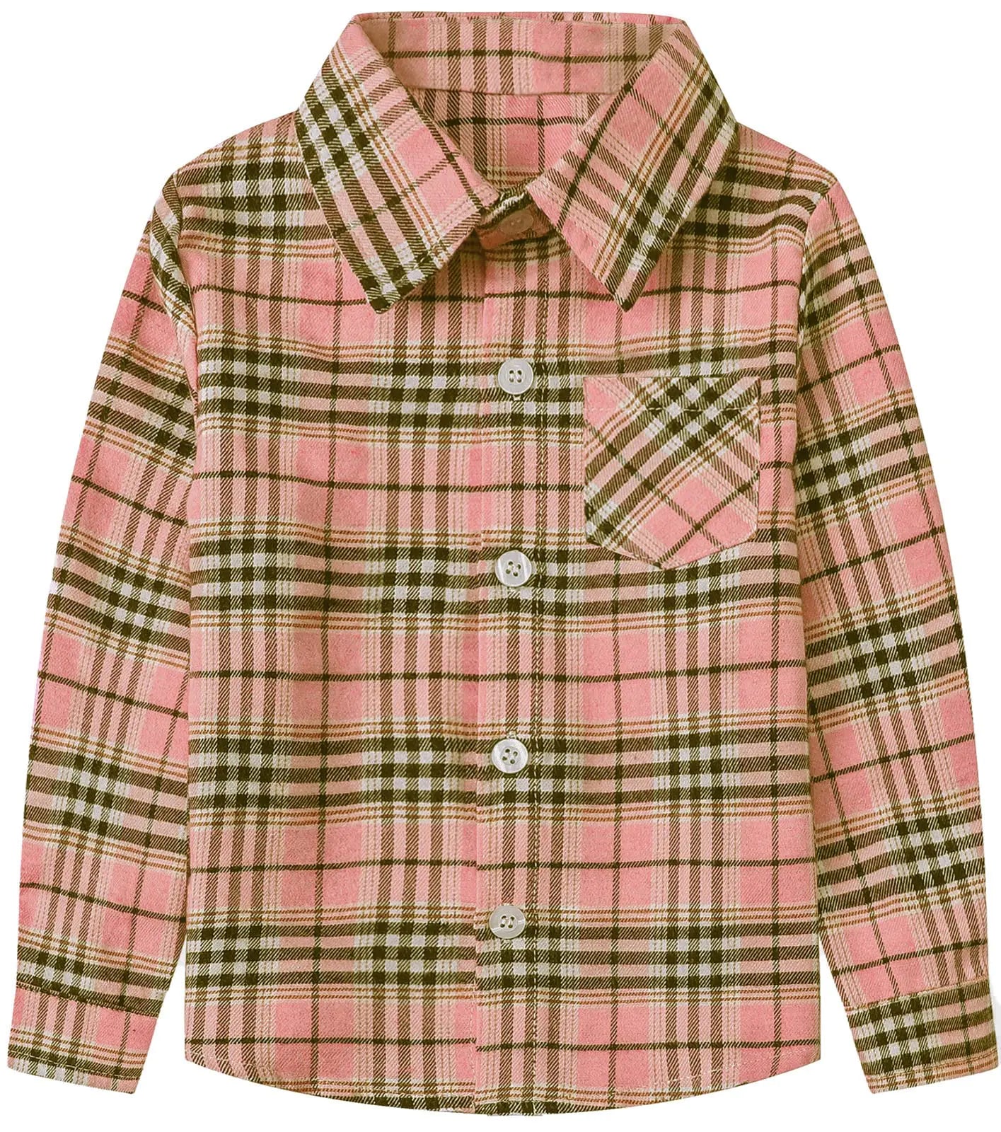 Casual Plaid Button-Down Shirts