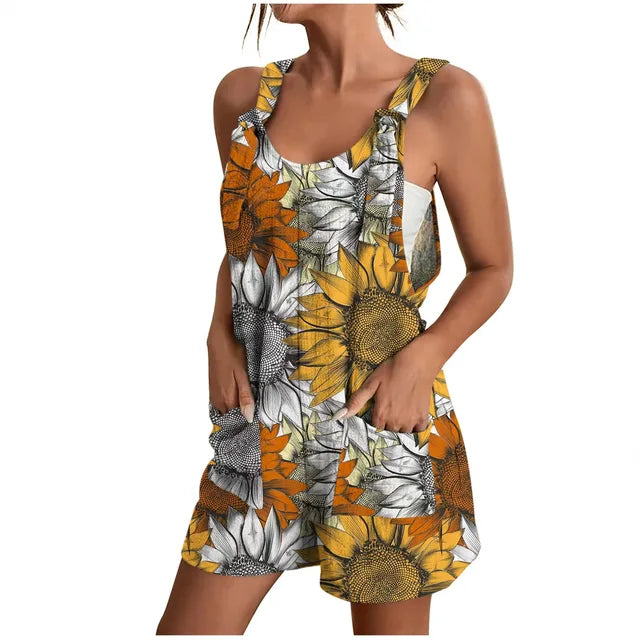 Women Jumpsuits Summer Shorts