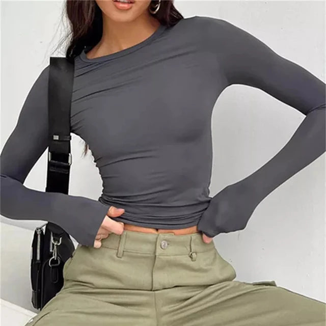 Women Long Sleeve T Shirt Spring