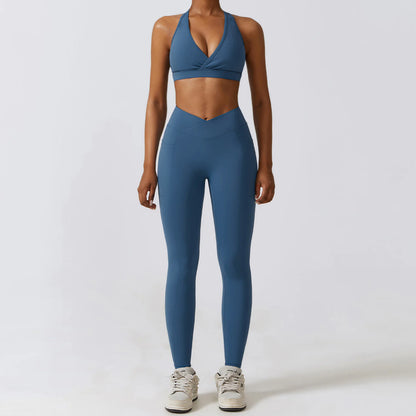 Yoga Exercise Two-Piece-Set  For Women