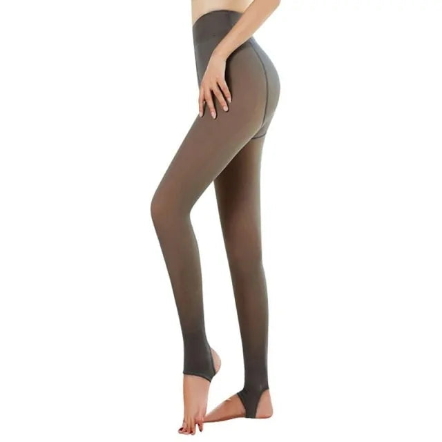 Women High Waist Translucent Leggings