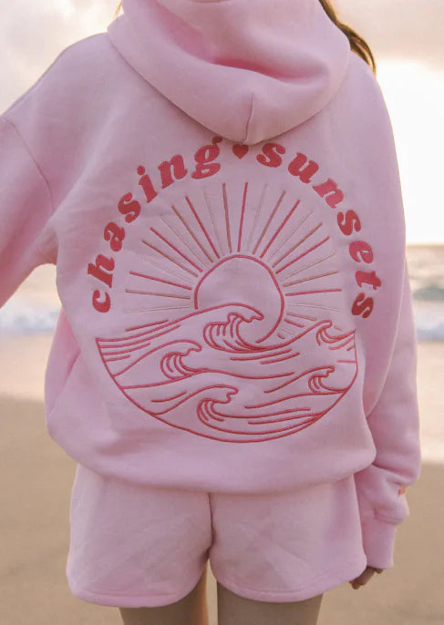 Women Chasing Sunsets Hoodies