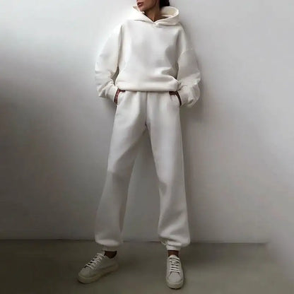 Essential Winter Hoodie Sweat Two-Piece-Set