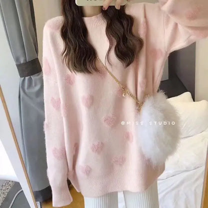 Heart Design Sweater