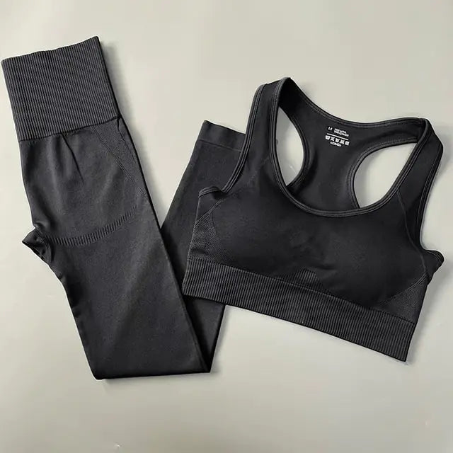 2/3/4PCS Seamless Women Yoga Set Workout