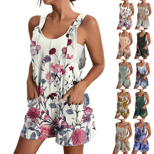 Women Jumpsuits Summer Shorts