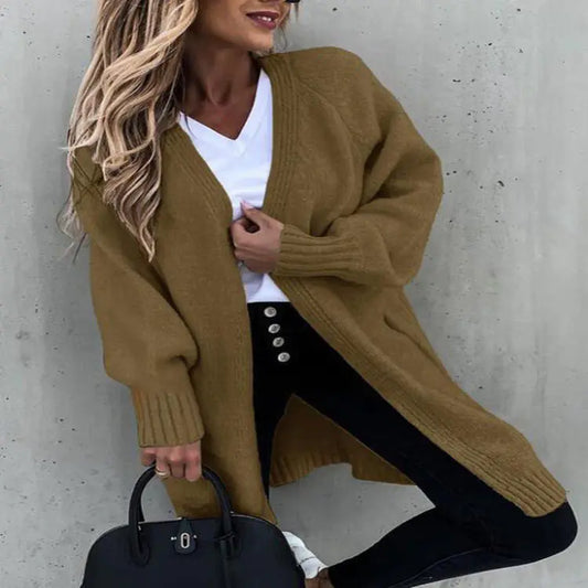 Loose Plus Size Casual Sweatjacket