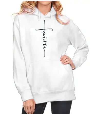 Faith Printed Hoodie