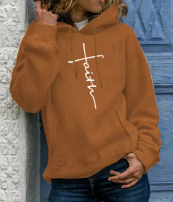 Faith Printed Hoodie