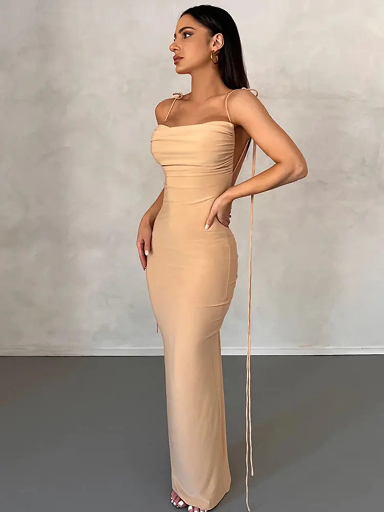 Sexy Backless Women's Party Dress