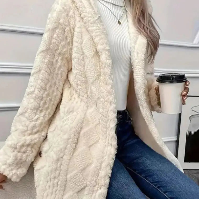 Hooded Winter Cardigan Coat