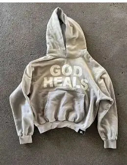 Oversized Vintage Faith Hoodie