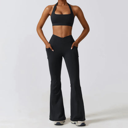 Yoga Exercise Two-Piece-Set  For Women