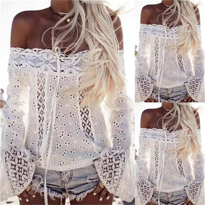 Elegant Summer Lace Blouse