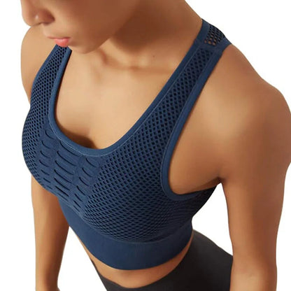 BreatheFlex Women’s Push-Up Sports Bra