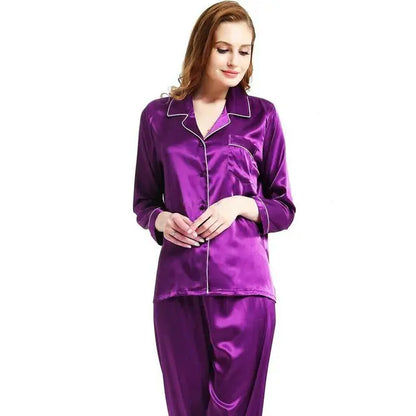 Chic Satin Women's Lounge Set